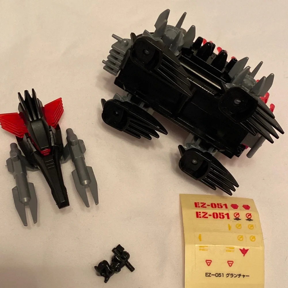 Zoids Grounchar Action figure model kit #051